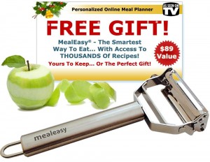 MealEasy's Julienne & Vegetable Peeler